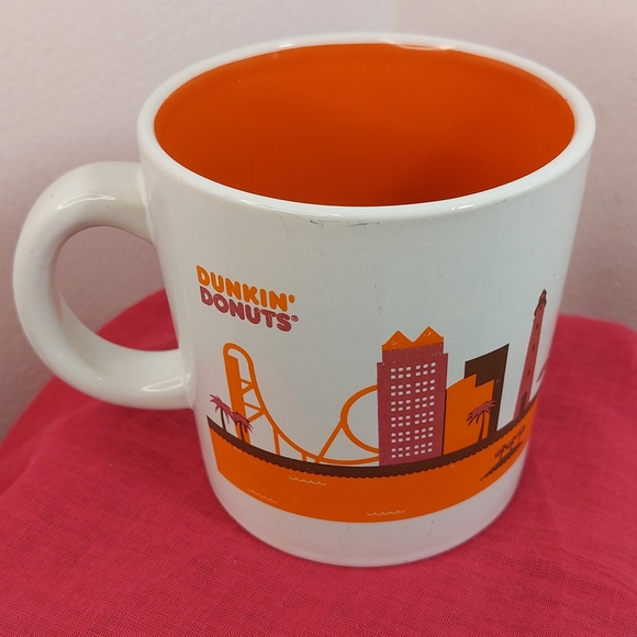 2012 Dunkin' Donuts 'Florida Runs On Dunkin' 14 oz Coffee Mug Limited Edition - Picture 8 of 10